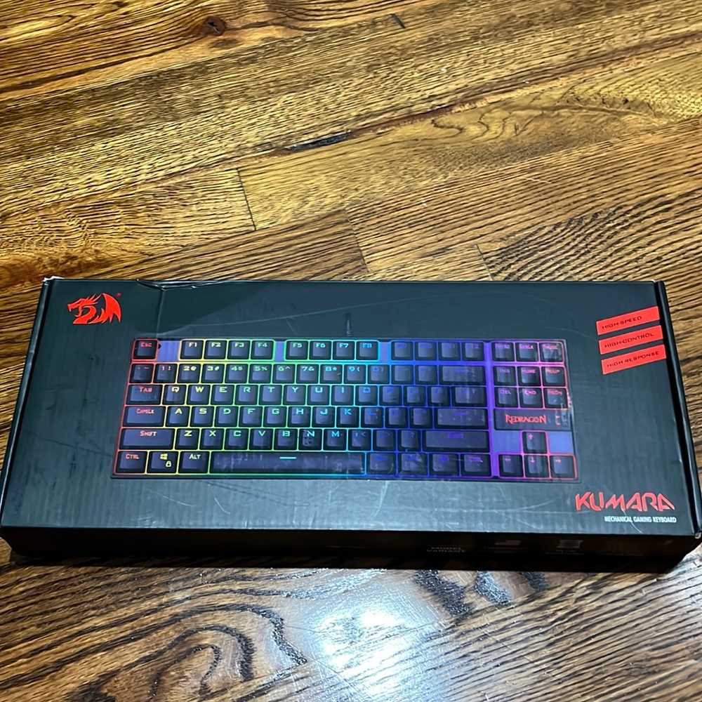 Red dragon gaming keyboard